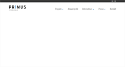 Desktop Screenshot of primusimmobilien.de