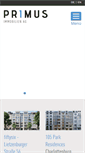 Mobile Screenshot of primusimmobilien.de