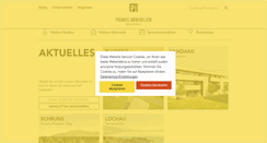Desktop Screenshot of primusimmobilien.at